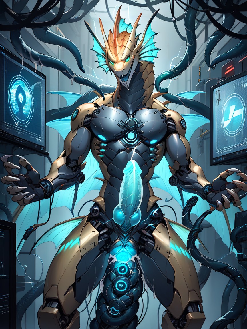 Air Bubles, Electricity, Claws Hentai AI Porn