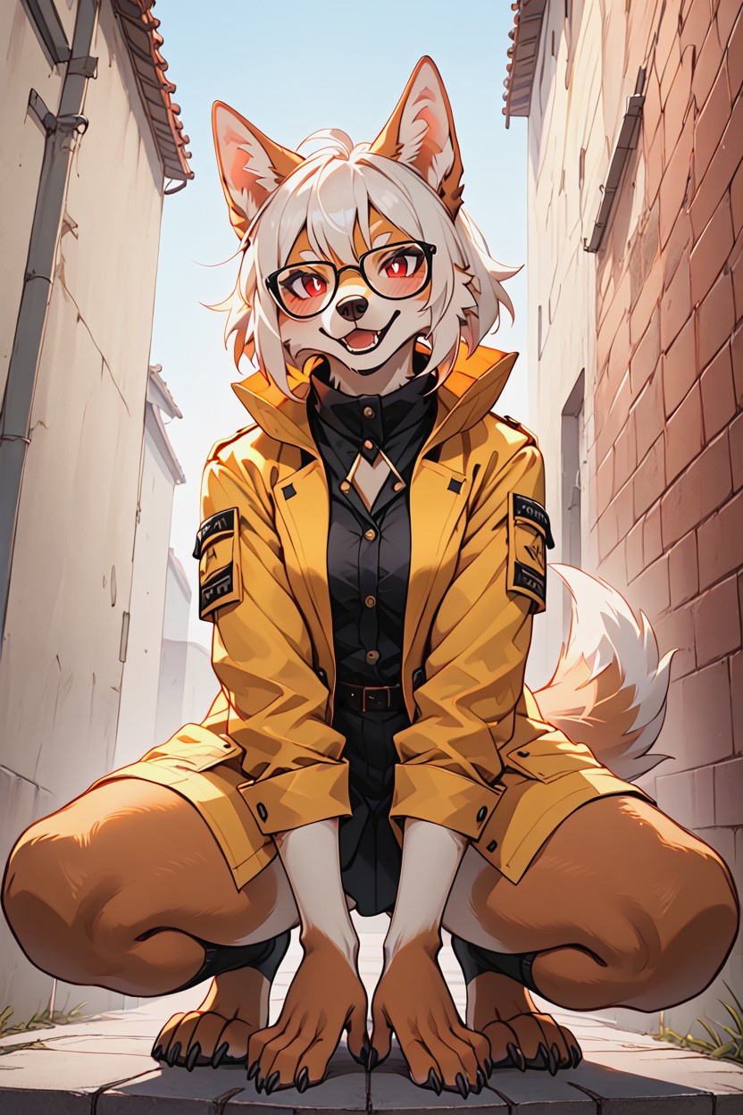Smiling, 苗條, 18+ AI獸人黃片
