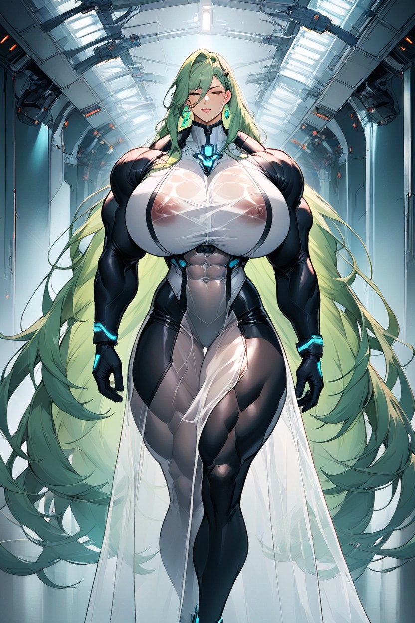 Huge Boobs, Massive Boobs, Transparent Clothing AI Porn