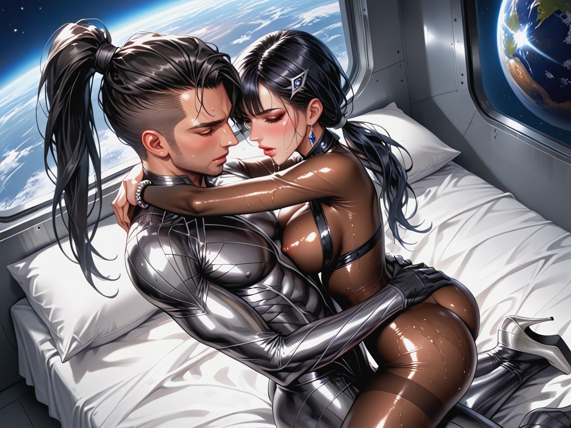 Detailed Face, Thick Eyelashes, Perfect Figure Hentai AI Porn