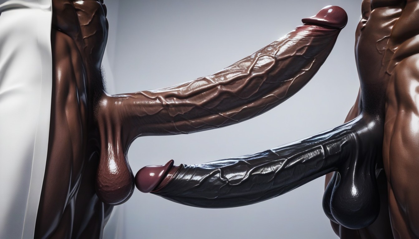 Africana, Veiny, Thick In The Middle Of The Shaft Porno IA