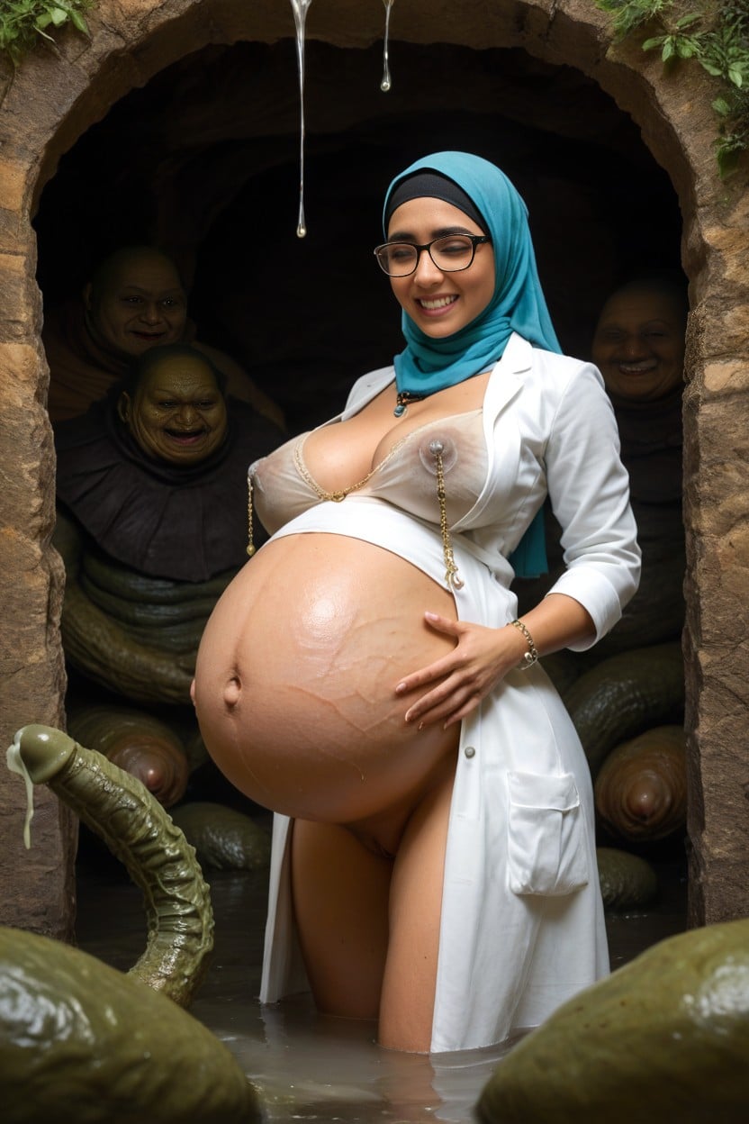 Jabba The Hut Cum In Pussy, Hdr, Tentacle Sex AI Porn