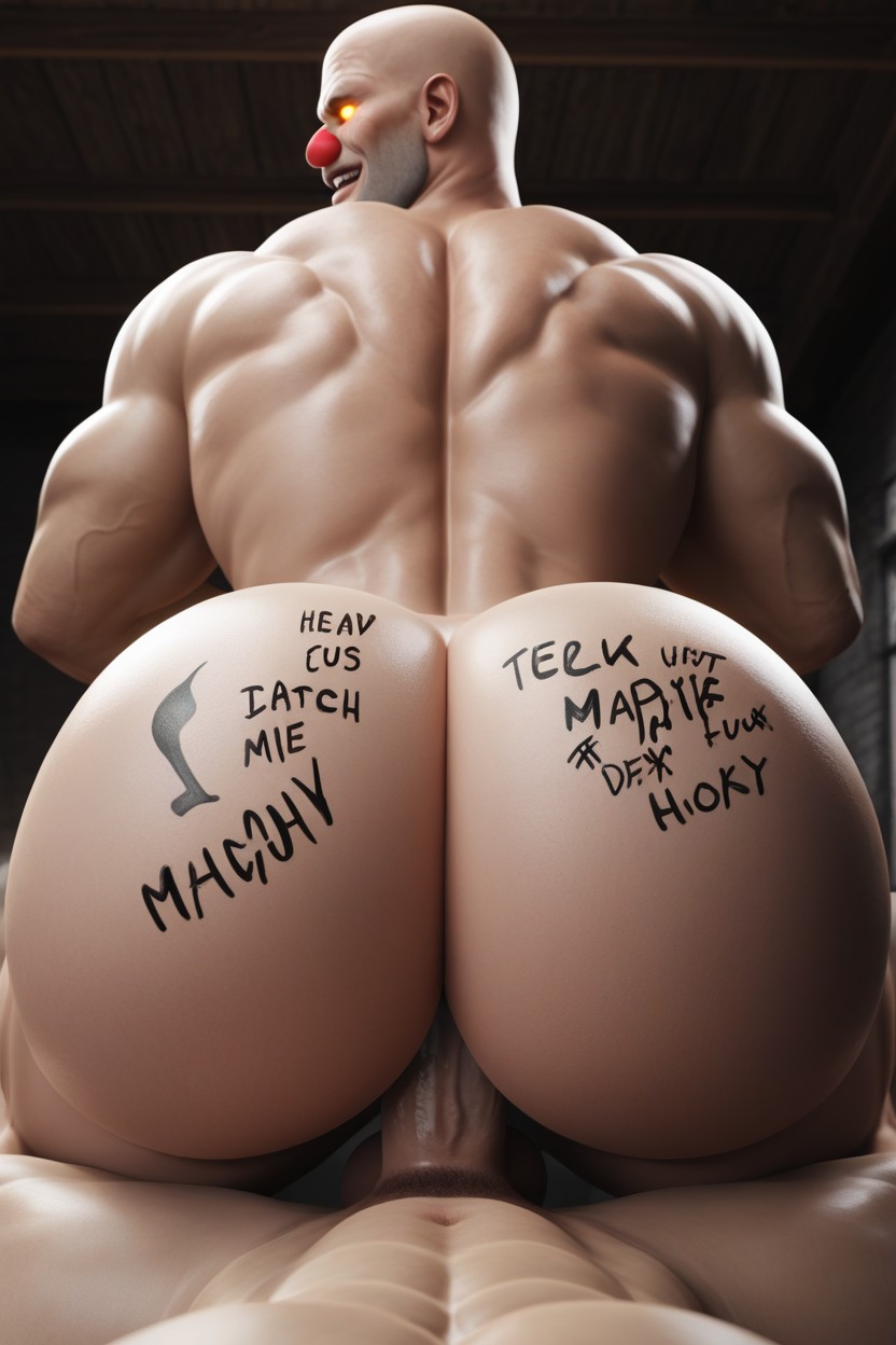 Extremadamente Pesado En La Parte Inferior, Carnaval, Bottom Is Powerful Porno gay IA
