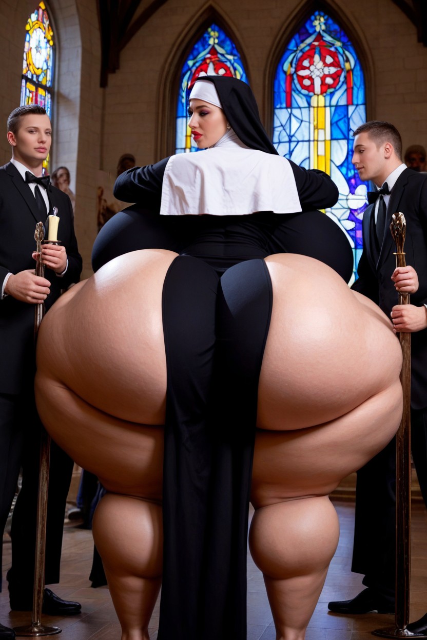 Huge Breast, Fit, Tight Ass AI Porn