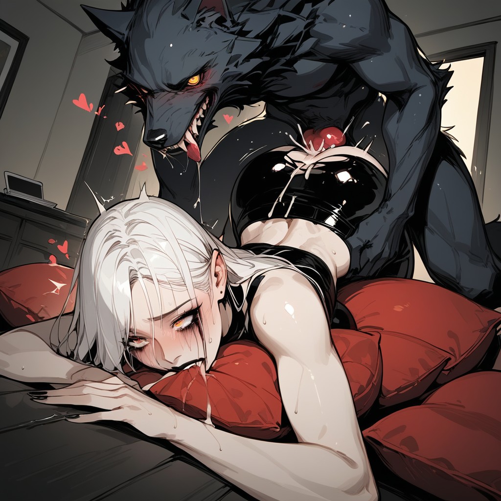 Red Pillow, Ass Up, Window Hentai IA