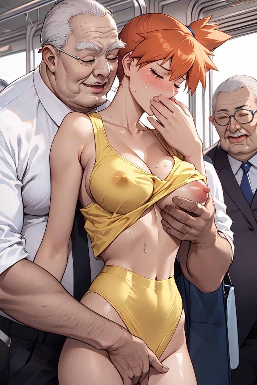 High Resolution, Open Hot Pants, Tren Hentai IA
