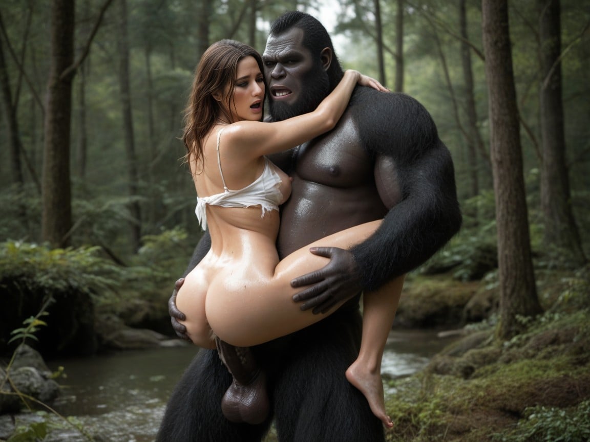 Erect Nipples, Pale Skin, Small Ass AI Porn