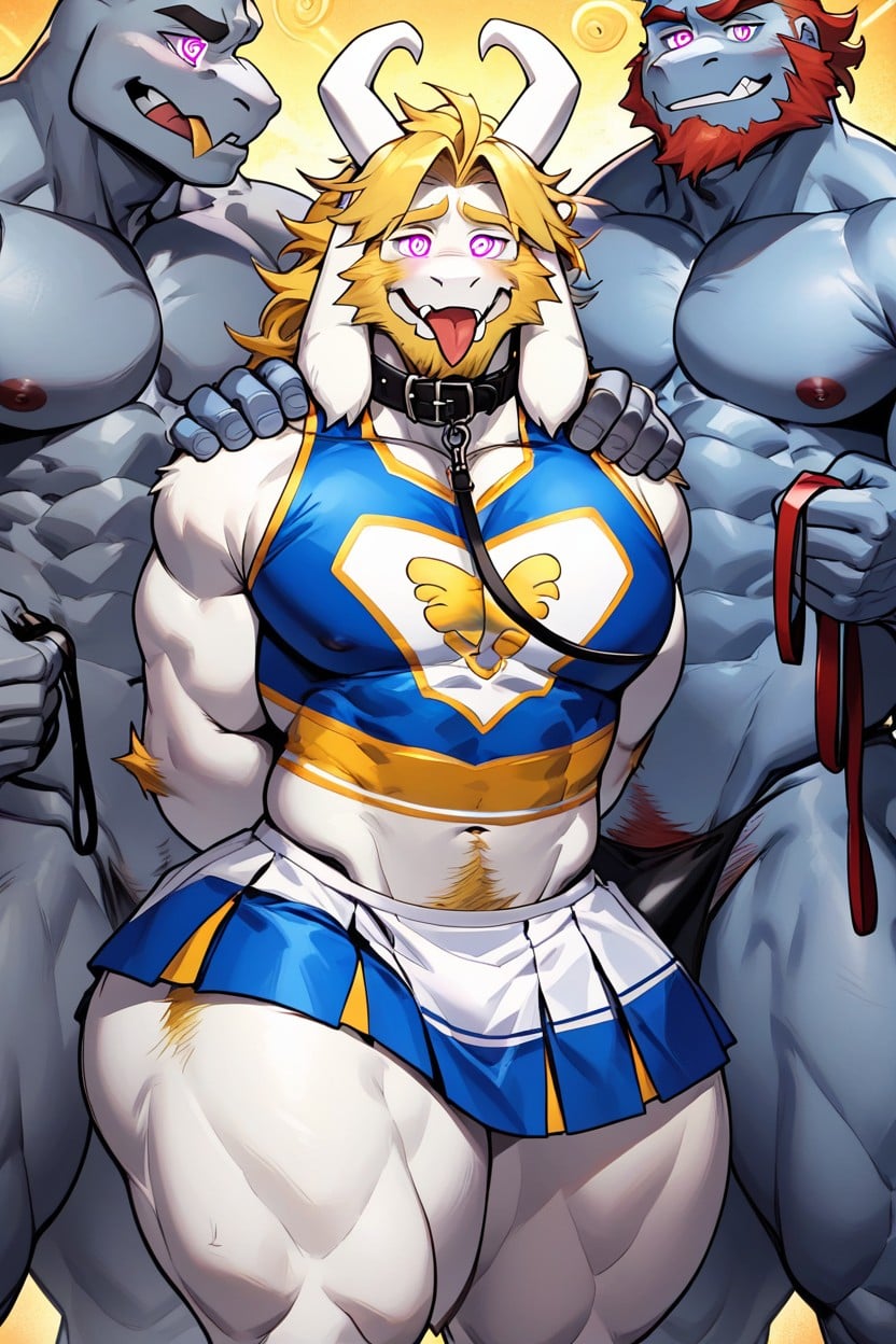 腕を背中に, Body Hair, Wide Hips ゲイAIエロ