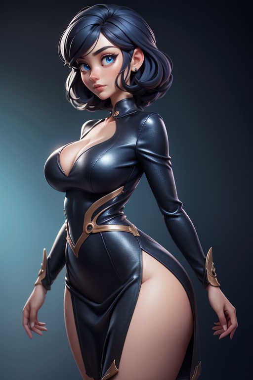 Side View, Coupe Au Carré, Soulever La Jupe Porno IA Hentai