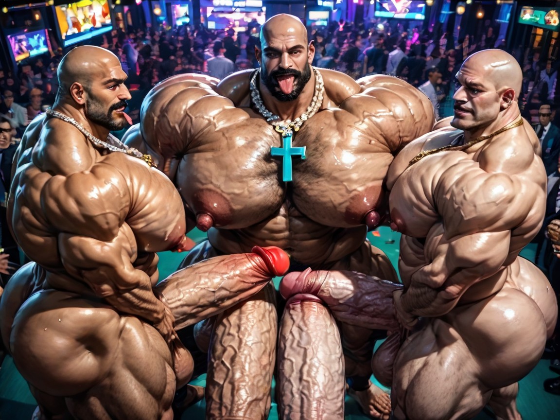 Huge Cocks On Ass And In Ass, Man Men Only, Thick Thighs AI Gay Porn