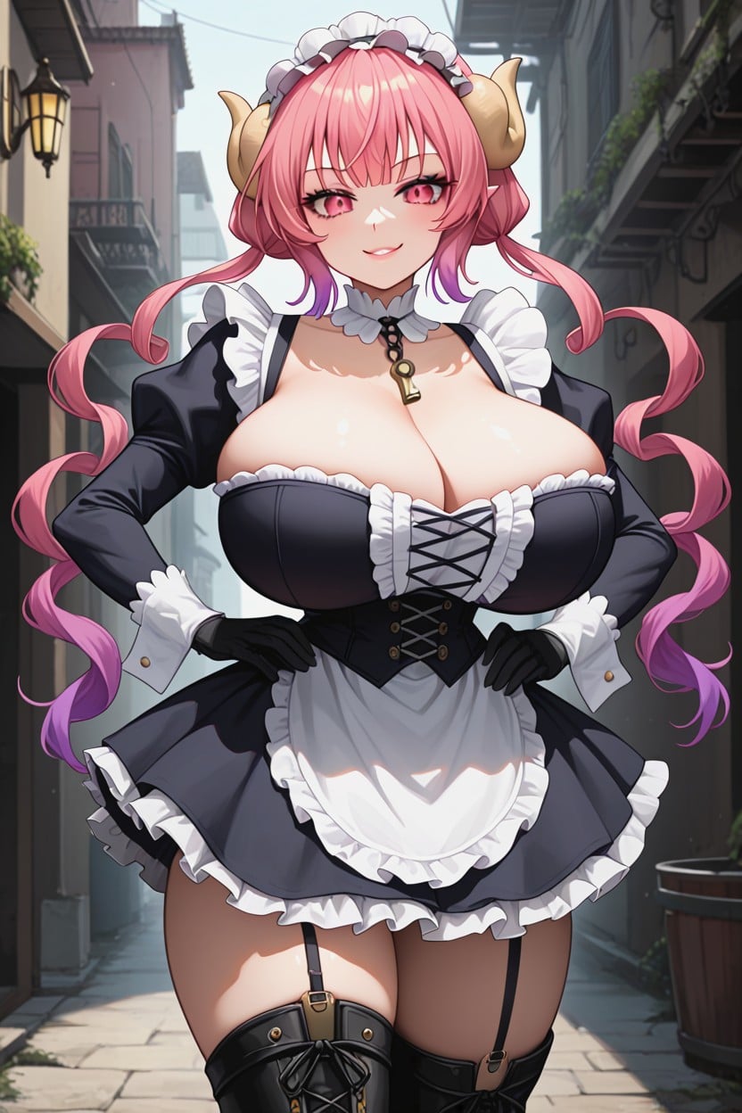 Black Eyeshadow, Full Lips, Ultra Detailed Hentai AI Porn