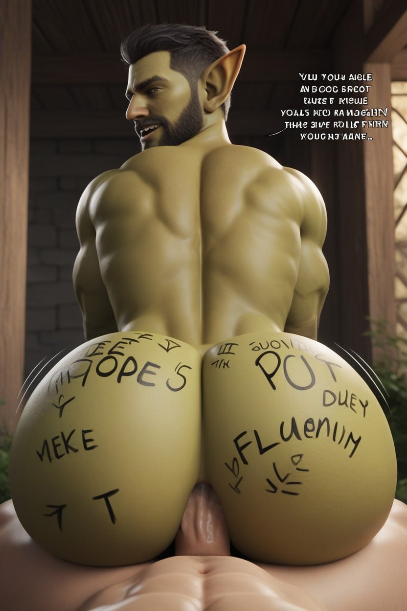 Forest, Gay, Dom Bottom AI Gay Porn