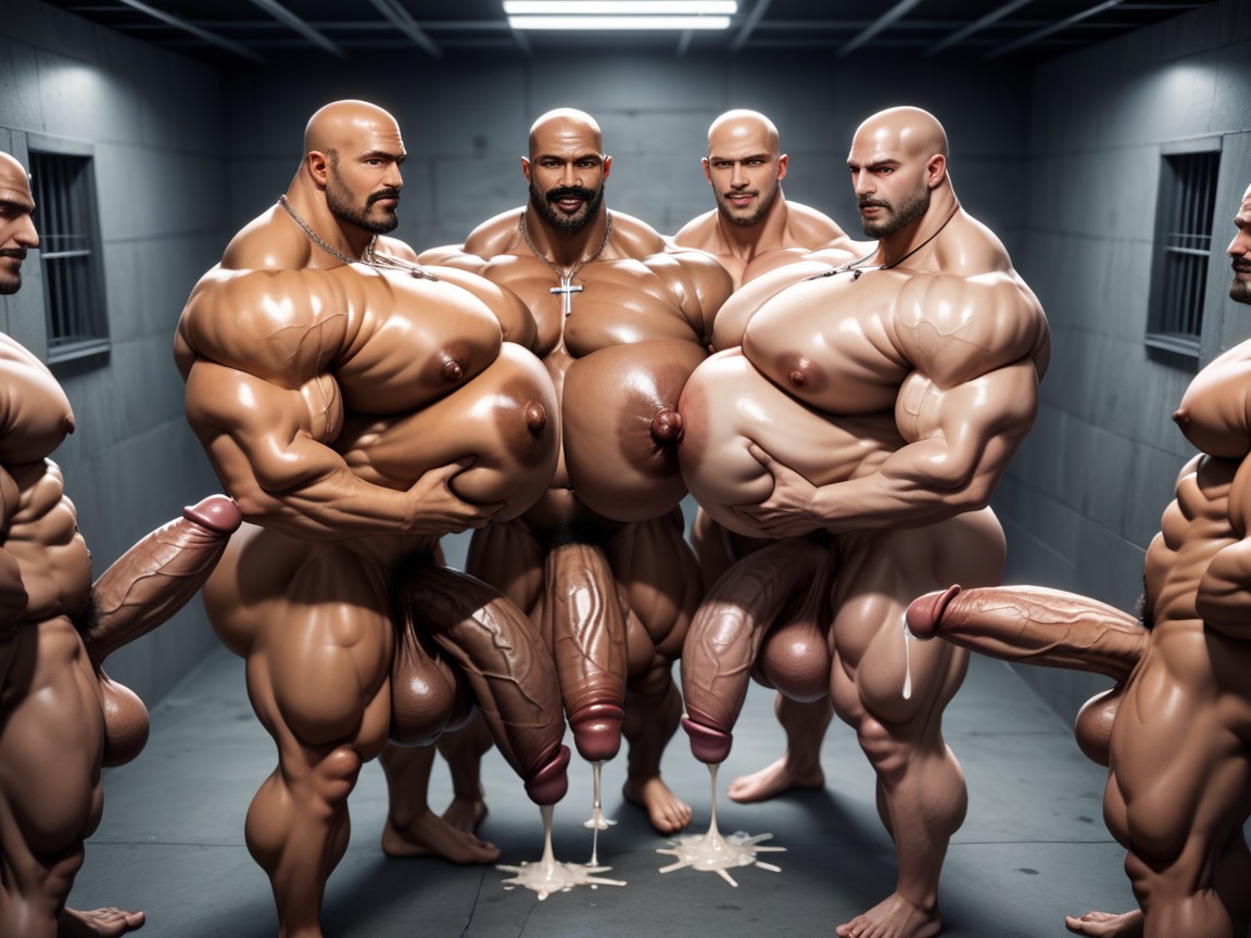 Triple Penetration, Double Penetration, Gangbang Massive Ass AI Gay Porn