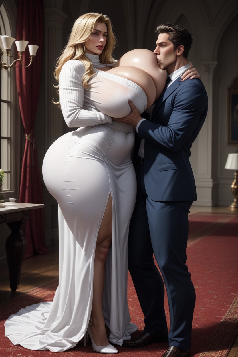 Full Body, 25+, Mansion AI Porn
