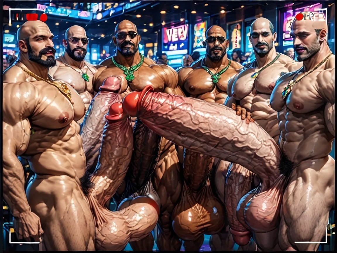 Both Boobs Getting Sucked Hard, Sweaty, Huge Extreme Oversized Ass AI Gay Porn