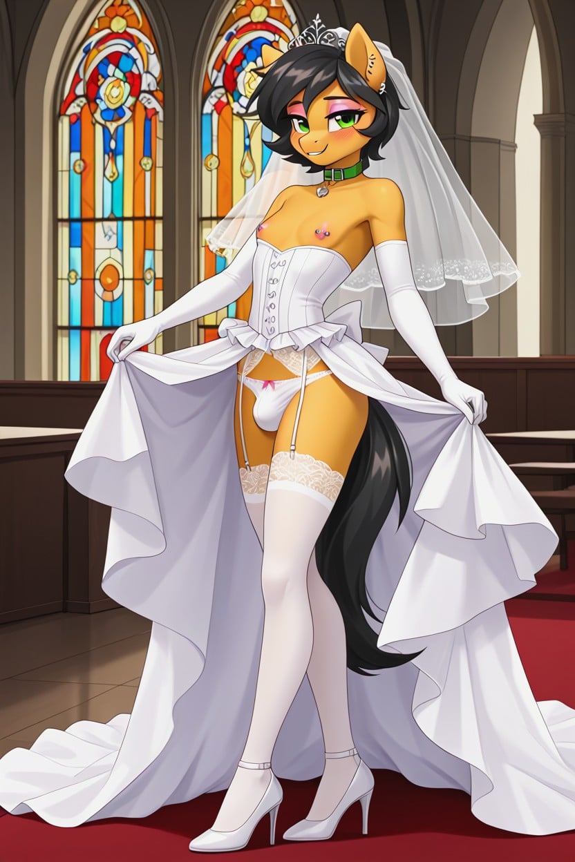 Pony Legs, Église, Gay Porno IA Furry