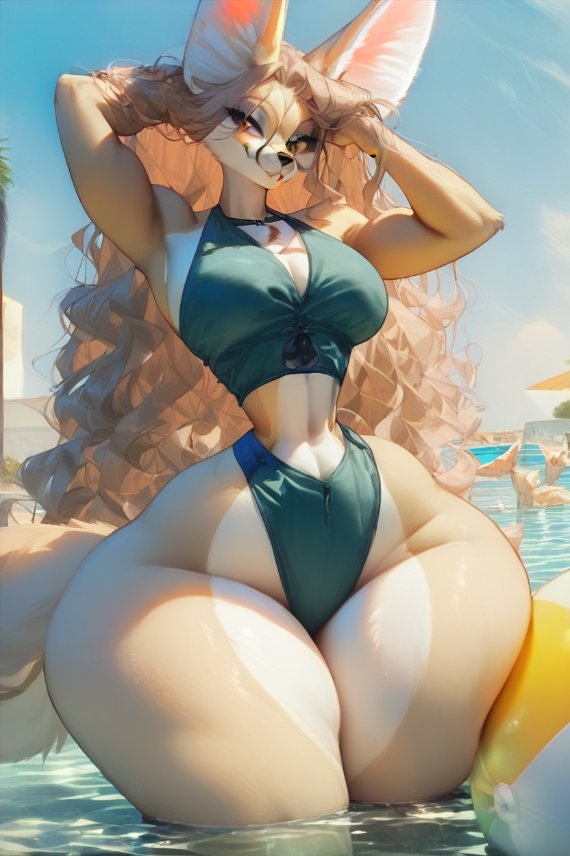 極端下半身沉重, Big Fluffy Tail, 18+ AI獸人黃片