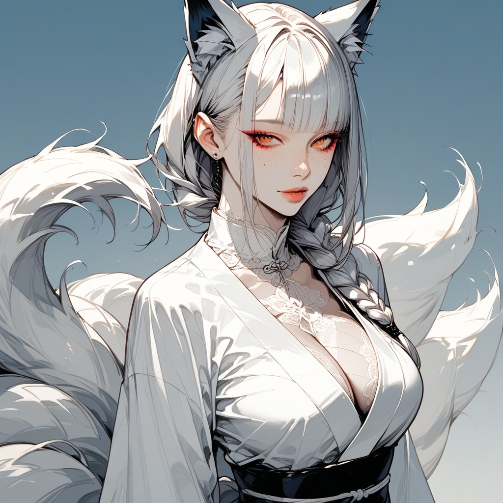 Exposed Breast, Wide Angle, Blurry Backgrouund Hentai AI Porn