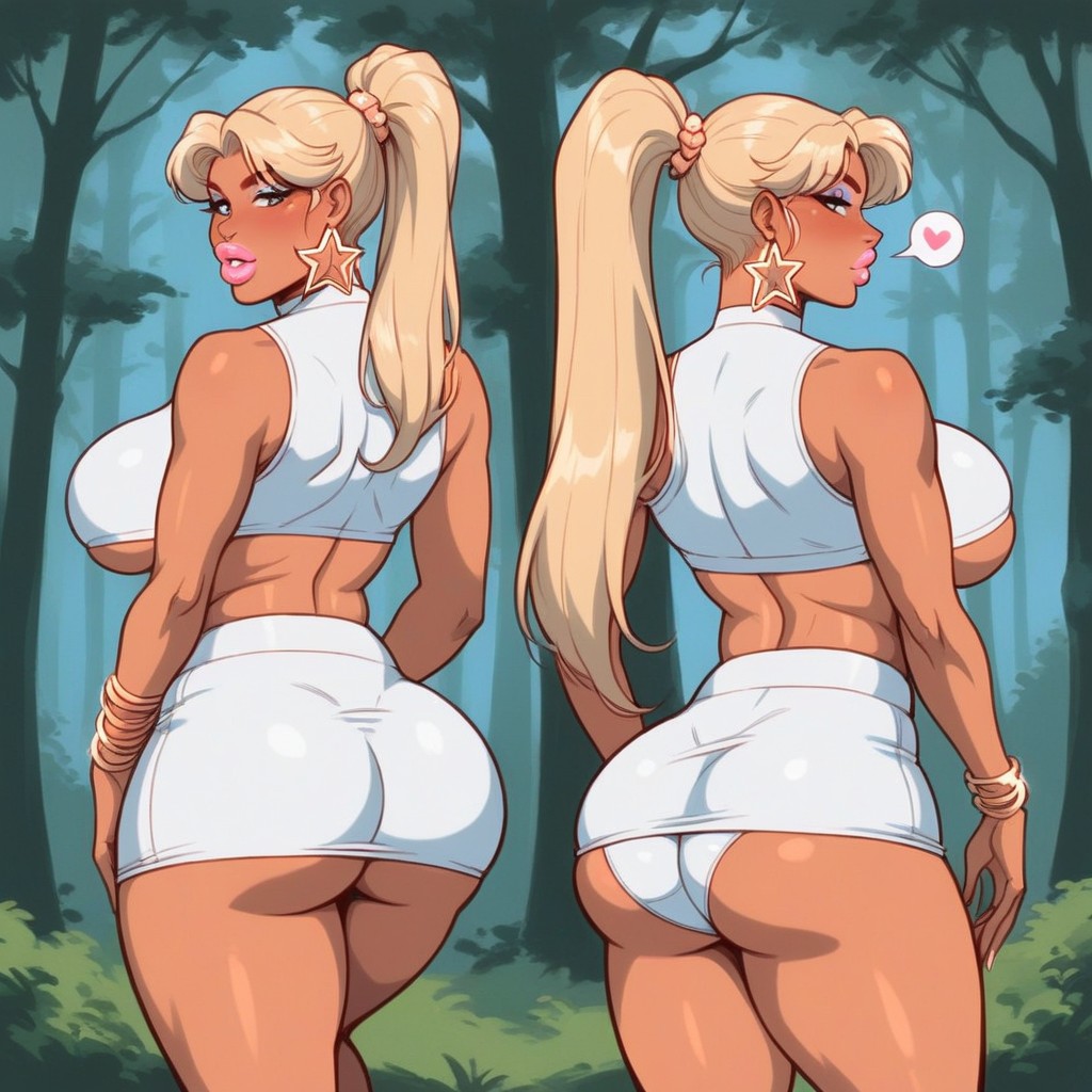 Bimbo, Pawg Ass, Sound Effects AI Porn