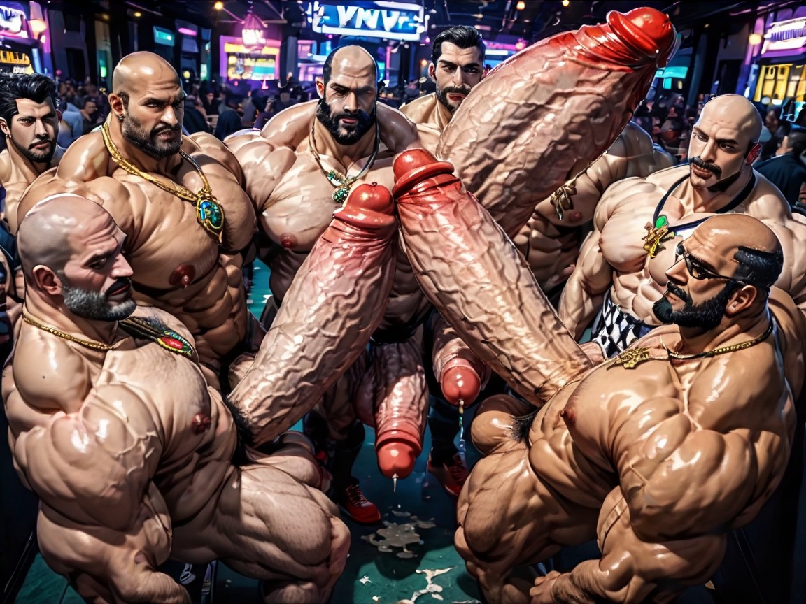 Sweaty, 20+, Focus Under Boob AI Gay Porn