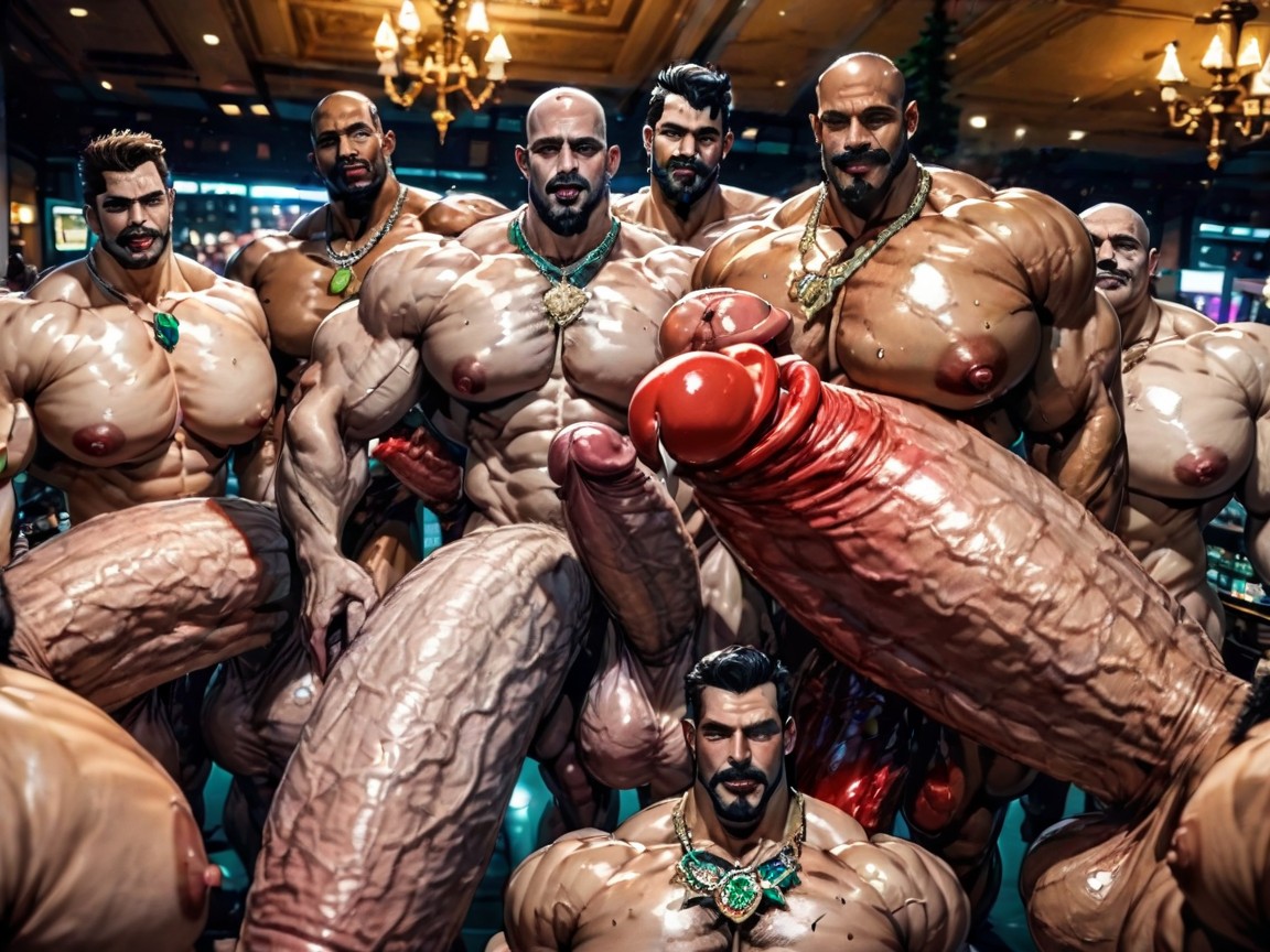 Oversized Hyper Boobs, 20+, Oiled Skin AI Gay Porn