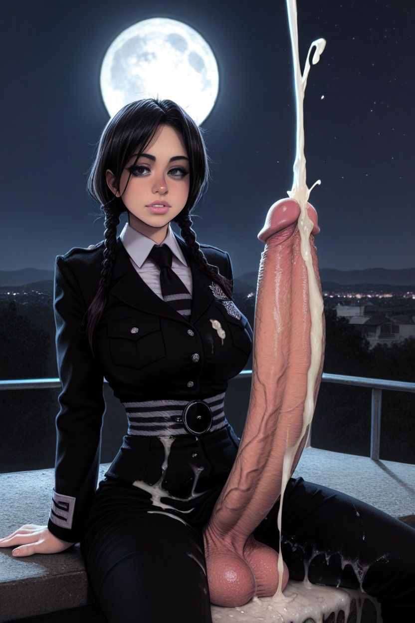 Waist Shot, Hinata Face, Round Facefreckles Shemale AI Porn