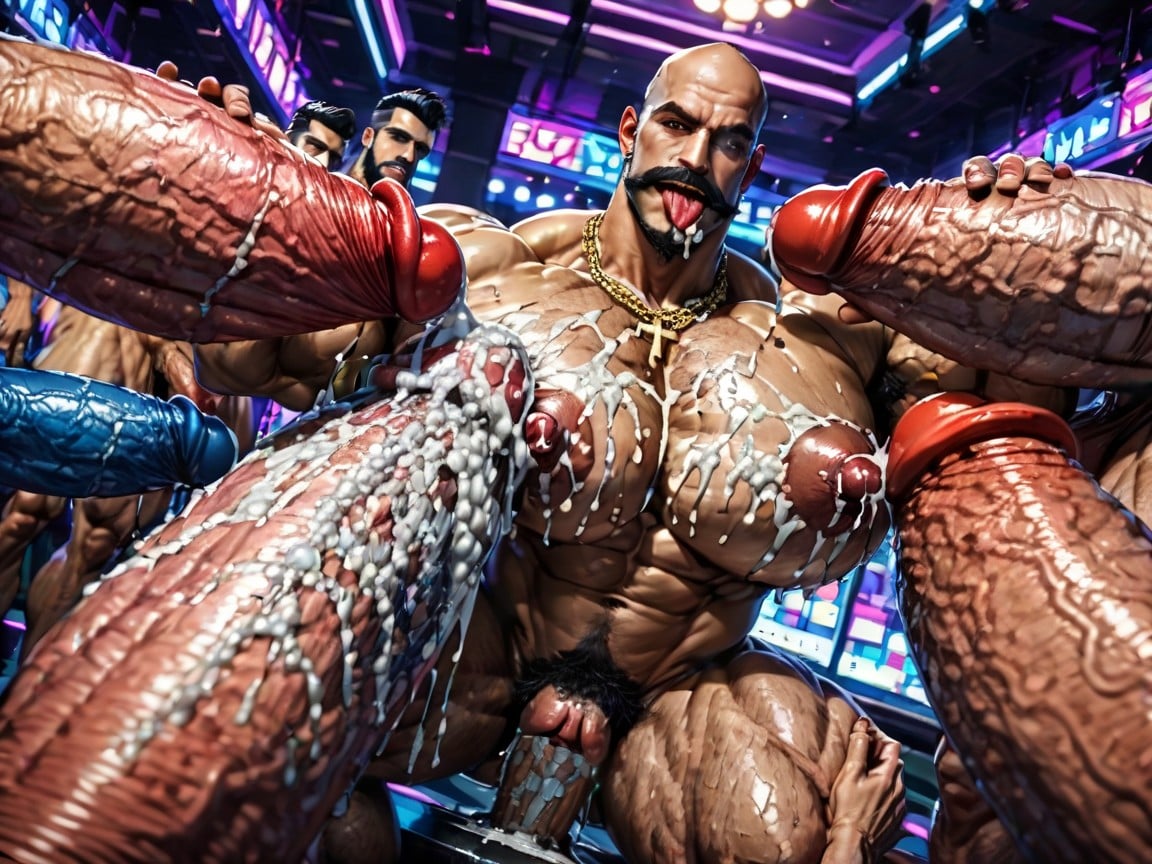 Gangbang Massive Ass, Big Extreme Hyper Nipples, Extreme Hyper Boobs AI Gay Porn