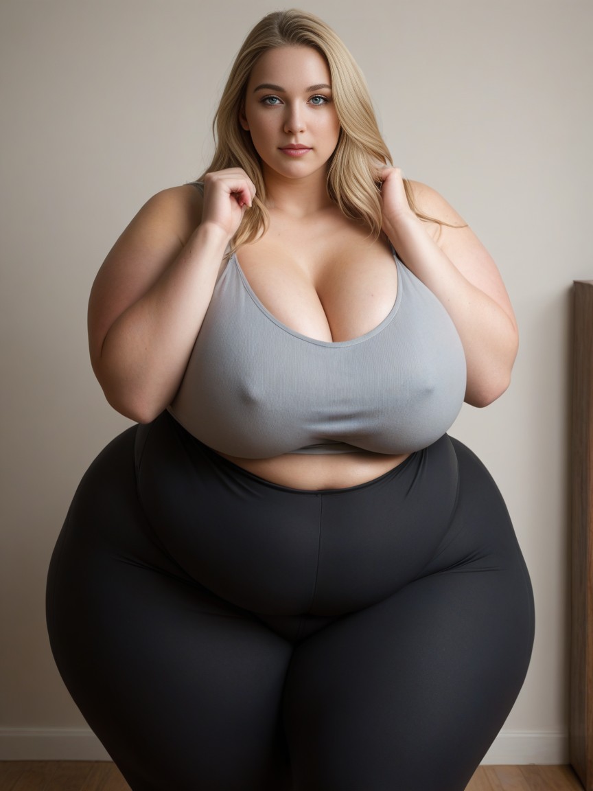 Leggings, Mega Fat, Hyper Obese AI Porn