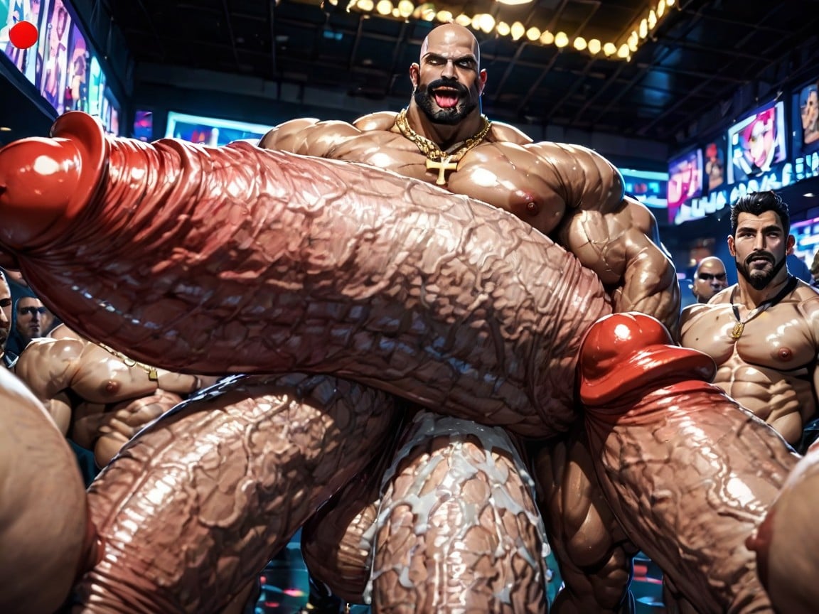 Huge Extreme Oversized Ass, Triple Penetration In Ass, Extreme Hyper Boobs AI Gay Porn