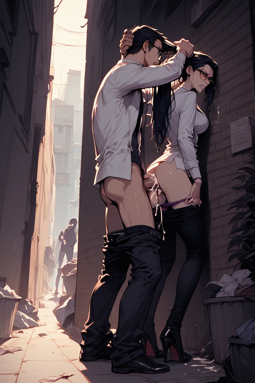 Panties Down, Anal, Man Hentai AI Porn