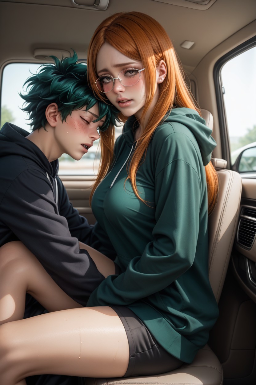Skinny, Body, Car Hentai AI Porn