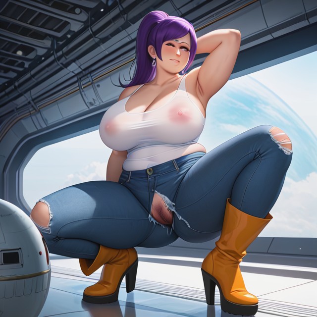 Perfect Athletic Ass, Nipples Visible, Accurate Arm Anatomy AI Porn
