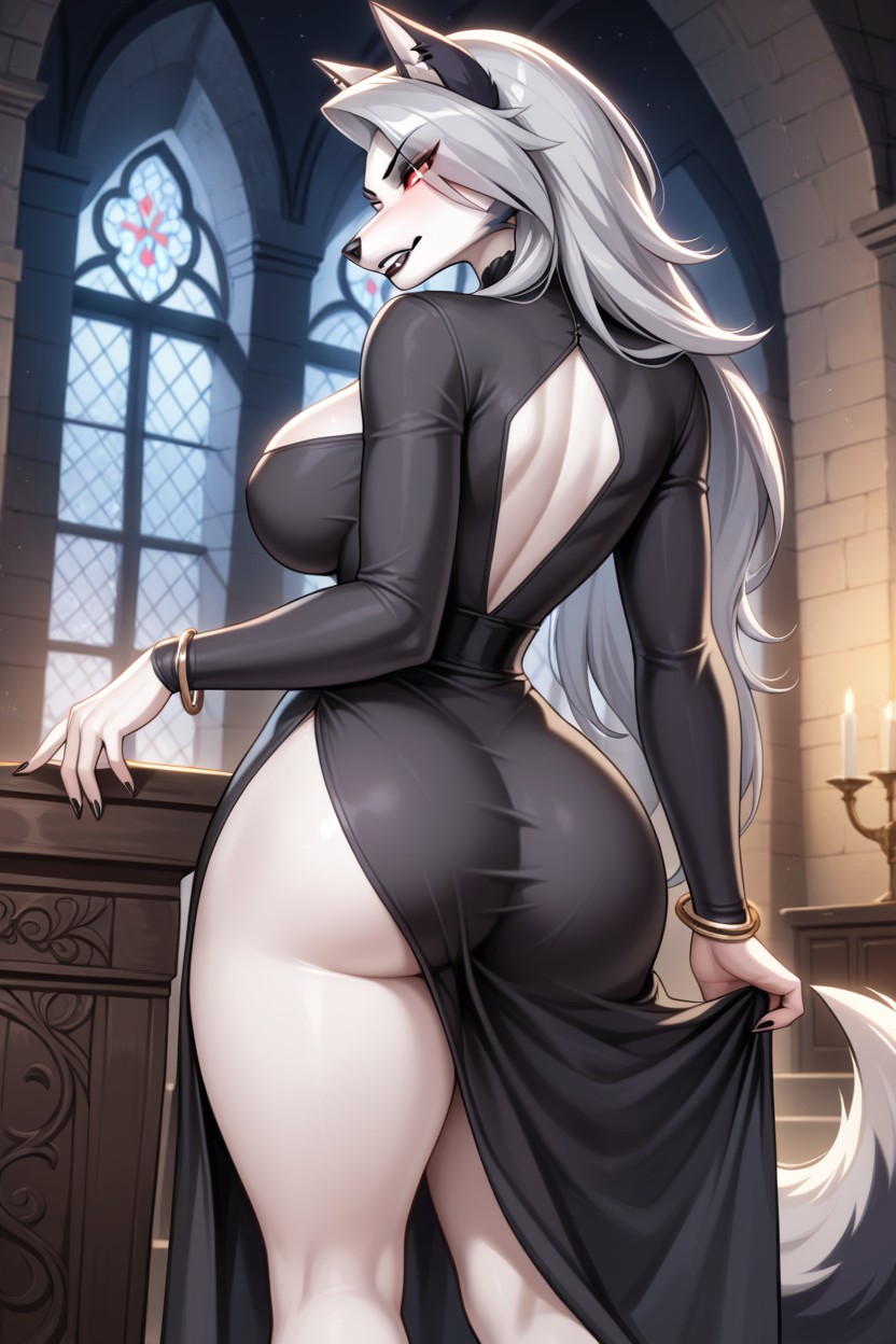Medieval, Unlit, Fluffy Tail Hentai AI Porn