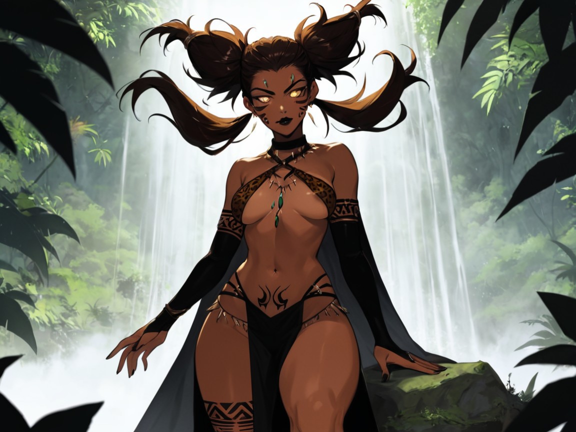Depth Of Field, Dark Skin Brown, Breasts Apart Porno latina IA