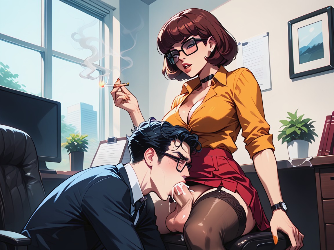 乳溝, Dominant Futa, Futa Smoking Cigarette 人妖AI黃片