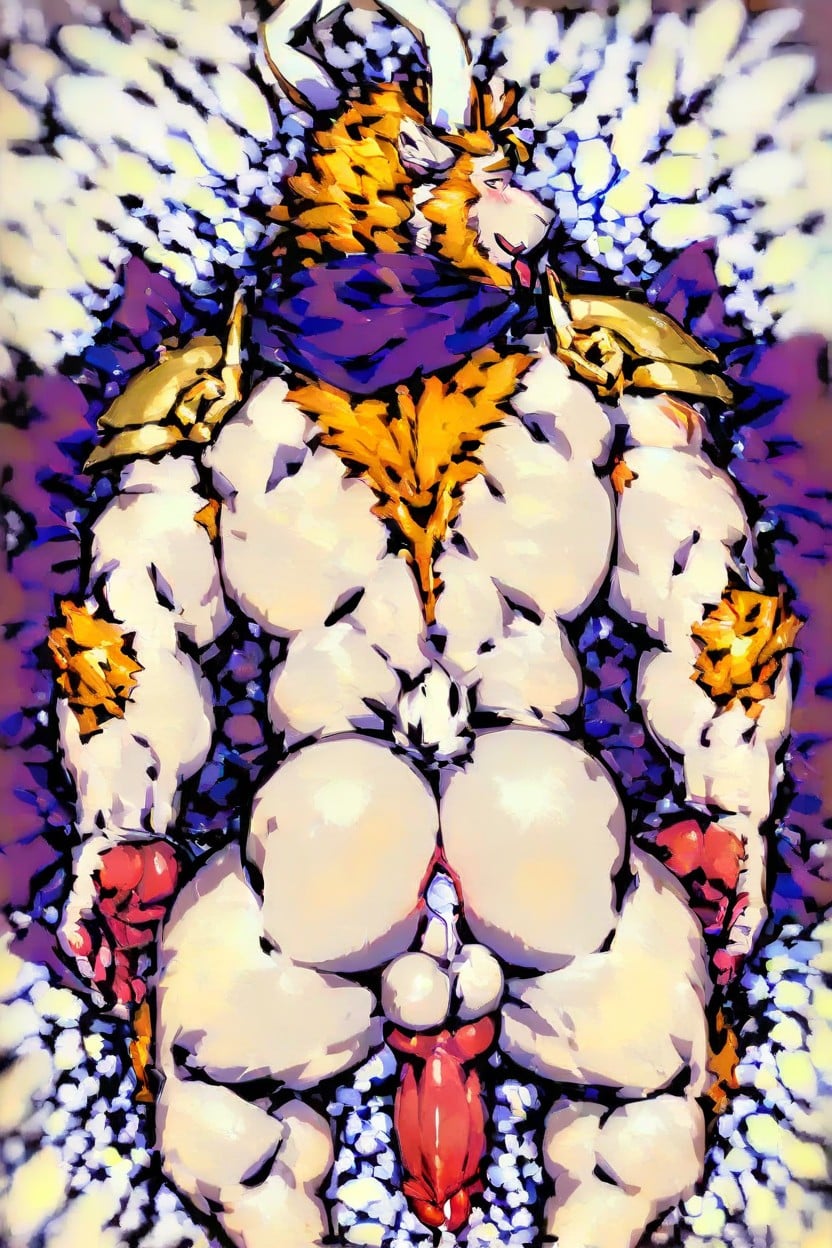 Ass View, Massive, Moaning Face Furry AI Porn