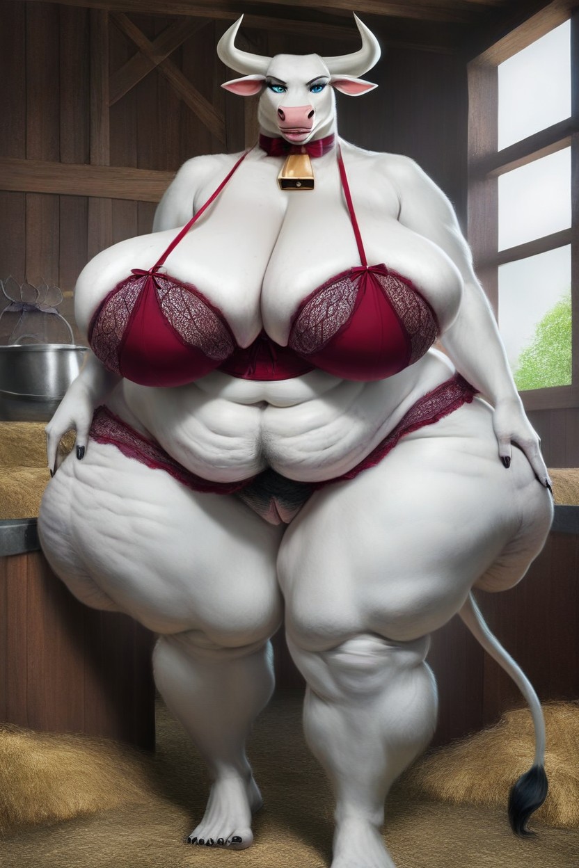 Fat, Wide Hips, Fat Ass Furry AI Porn