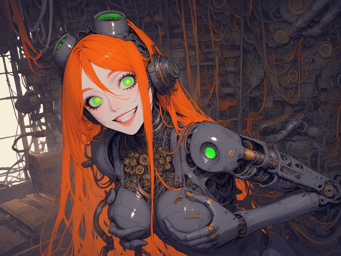 Fair Skin, Steam Engine, Fair Robot Skin Hentai AI Porn