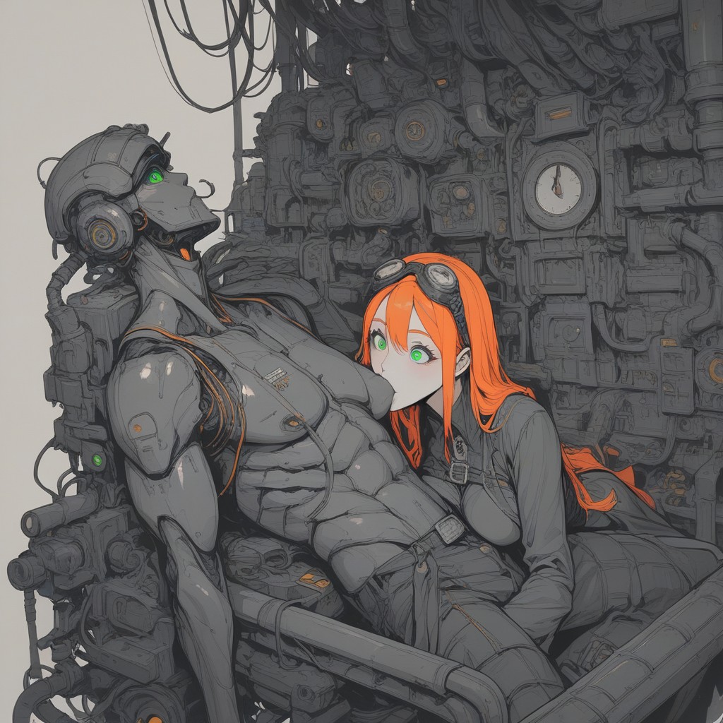 Full Body, Pins, Gears Hentai AI Porn