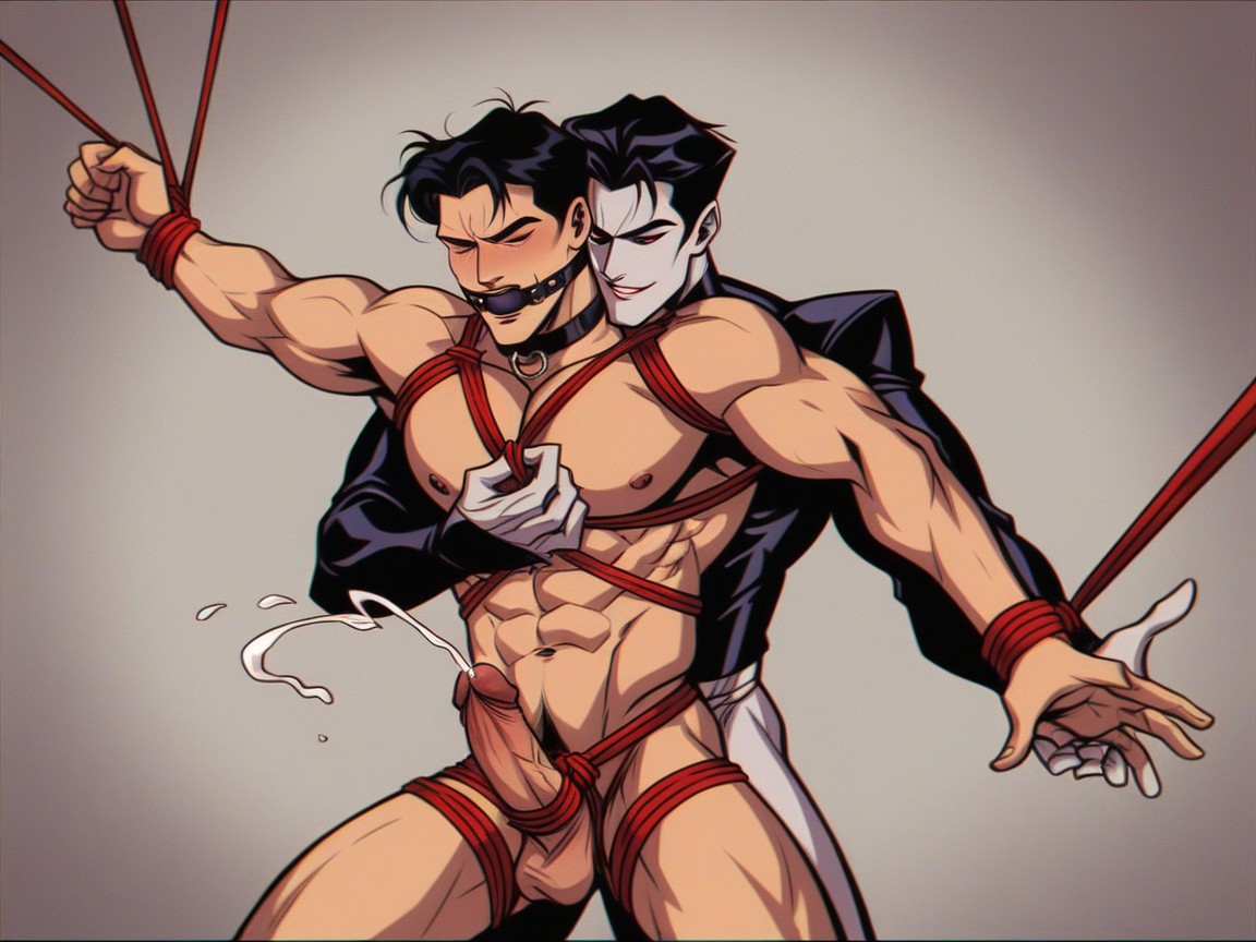 Full Colour, Joker, Edging AI Gay Porn