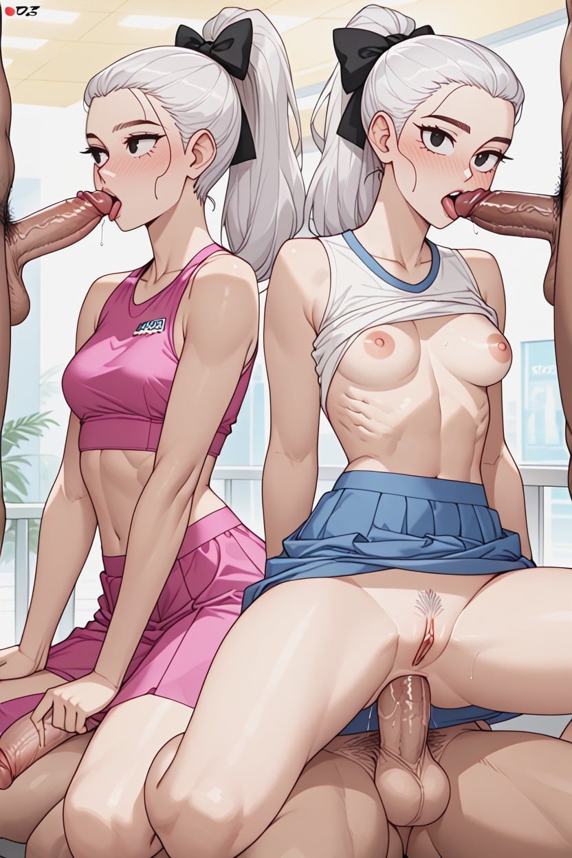 Round Cheekbones, Visible Ribs, One Cock AI Porn