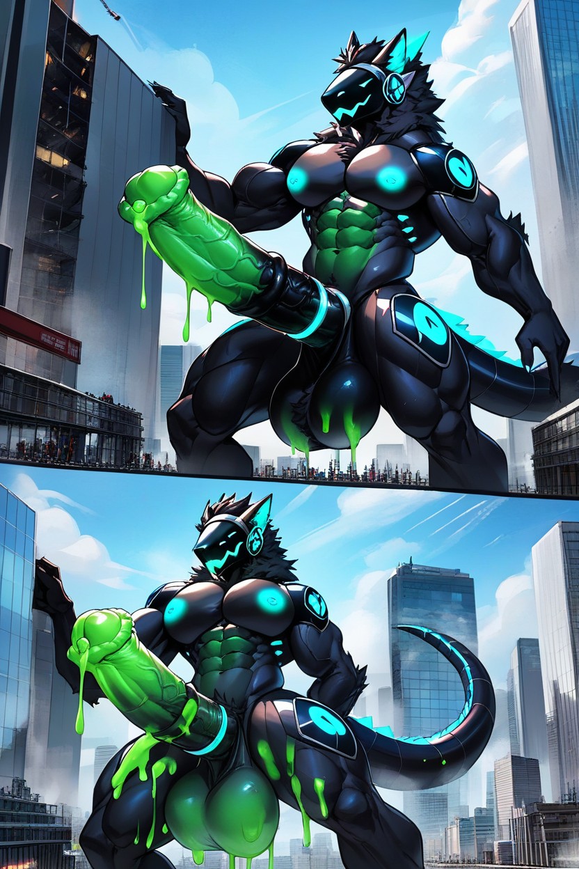 Comic Book, Anal, Horny Furry AI Porn