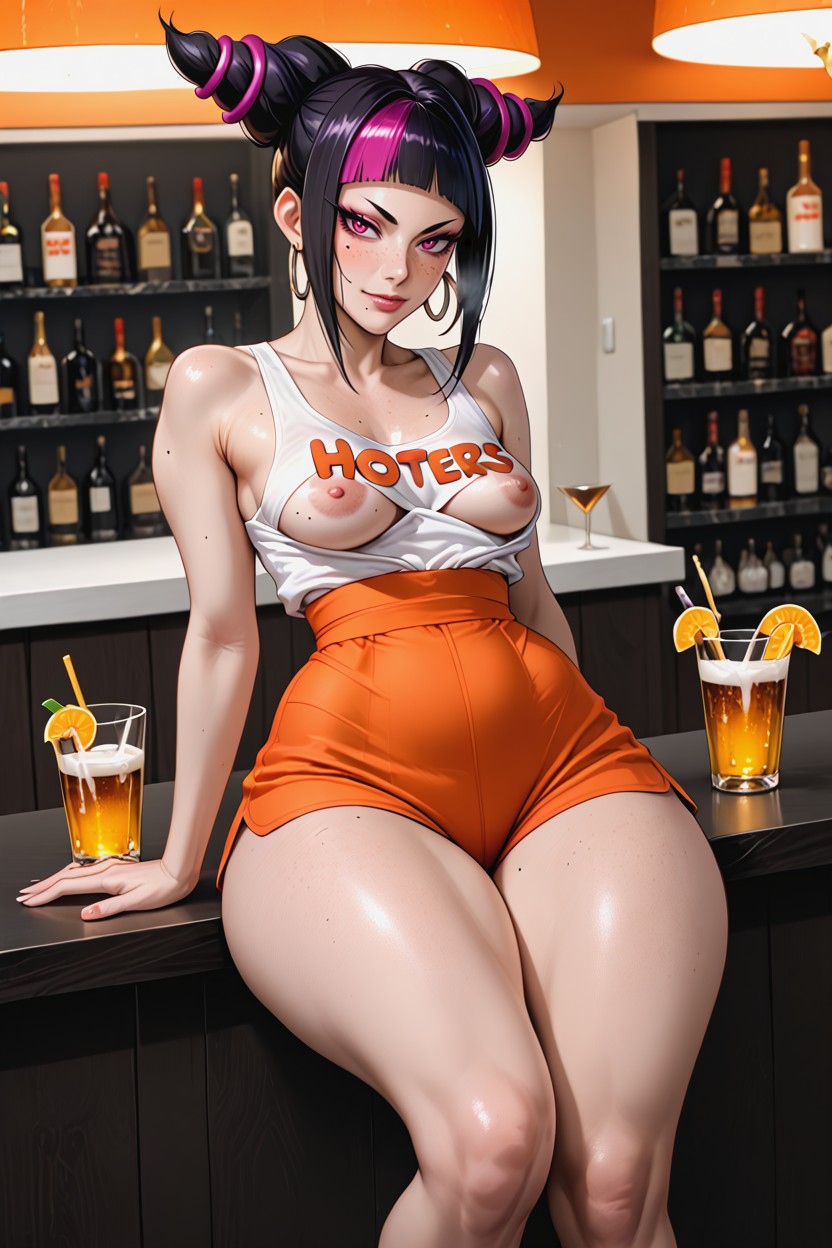Low Hanging Breasts, Hyper Saggy Tits, Saggy Breasts AI Porn