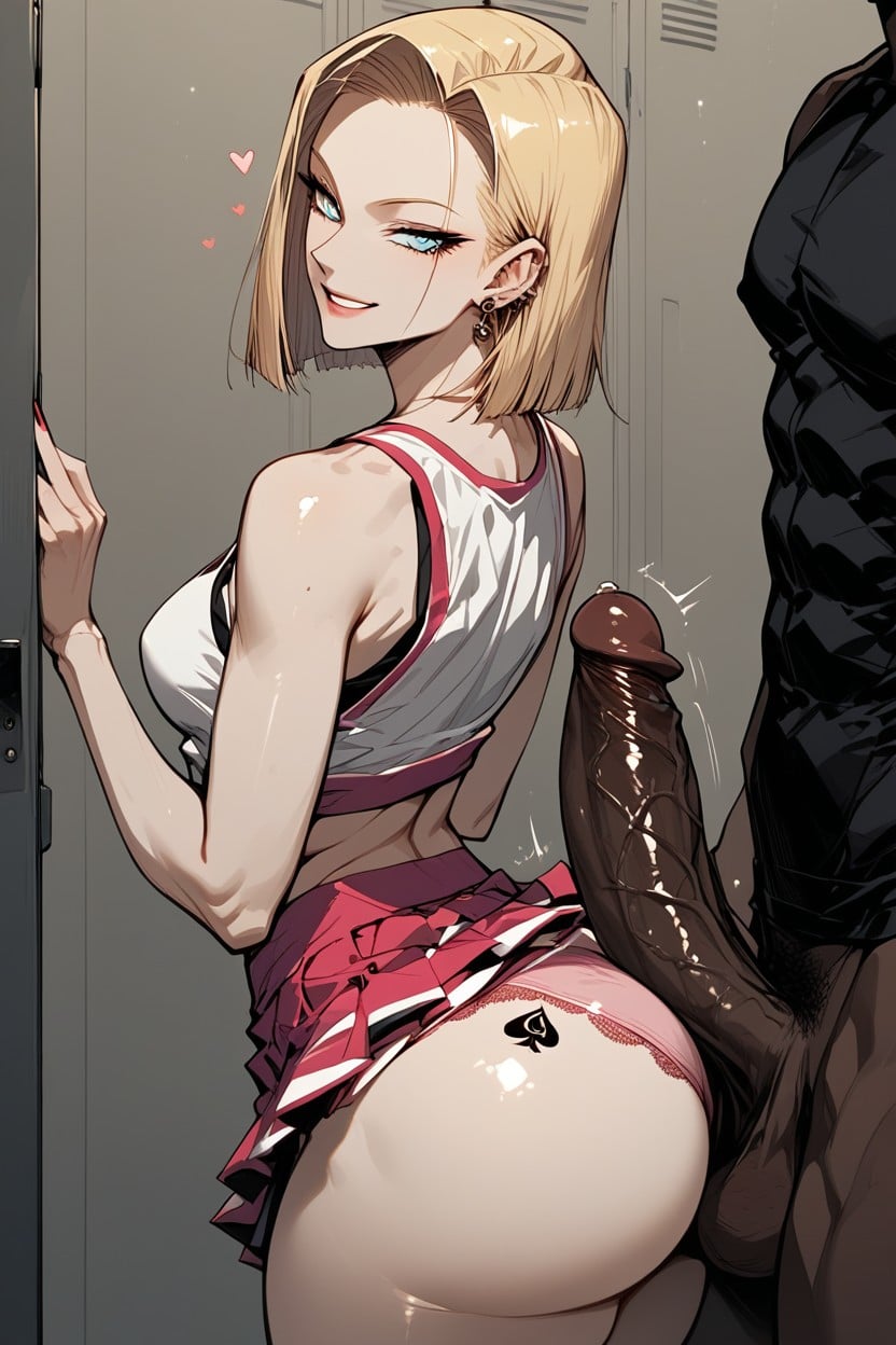 Massive Cock In The Middle, Rub Ass Against Dick, Assjob Women Hentai AI Porn