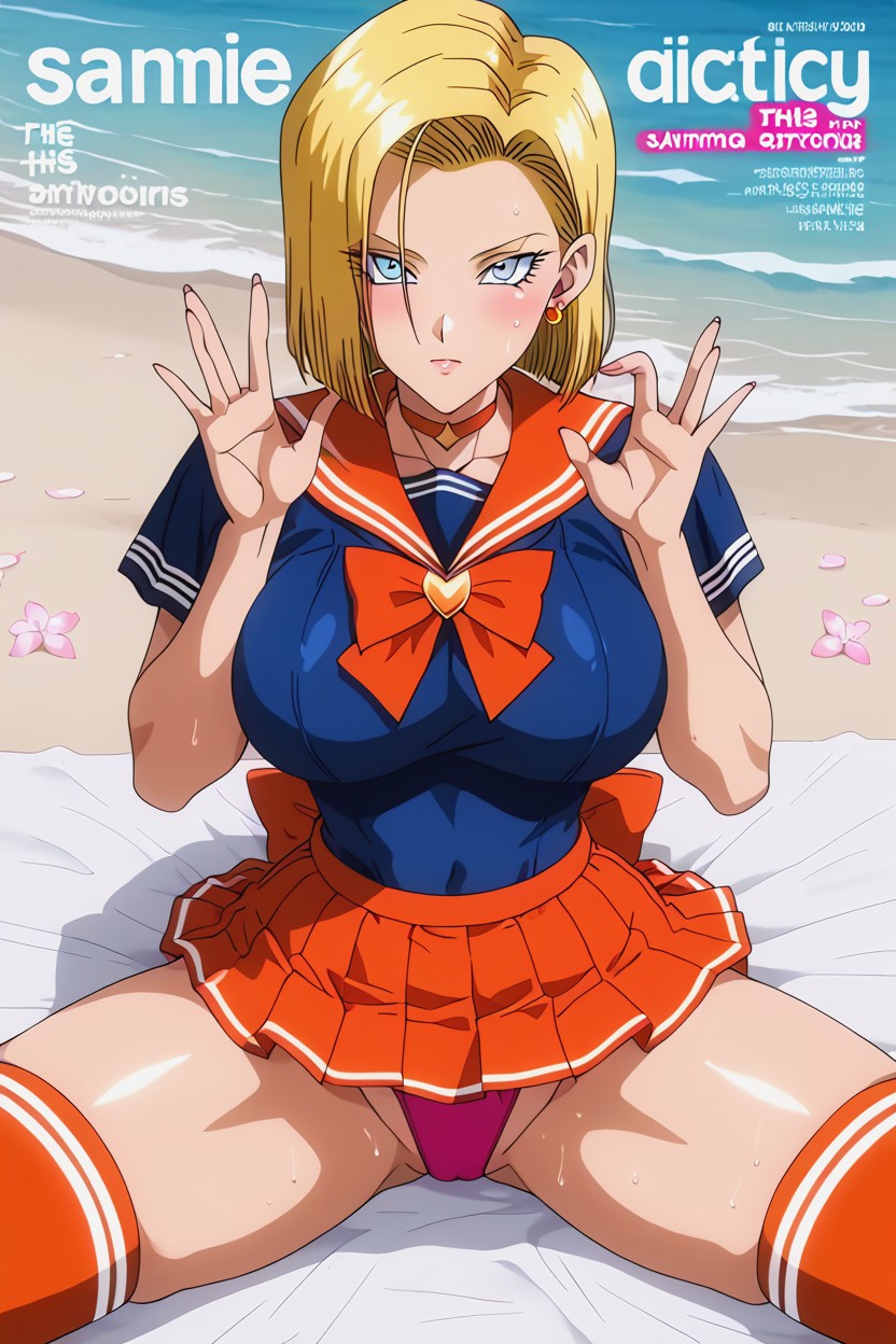 Detailed Eyes, Fellatio Gesture, Blush Hentai AI Porn