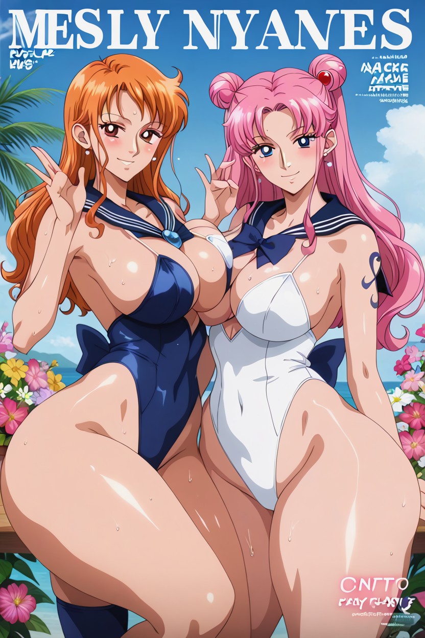 Waist Shot, Two People ♡ Mark, 25+ Hentai AI Porn