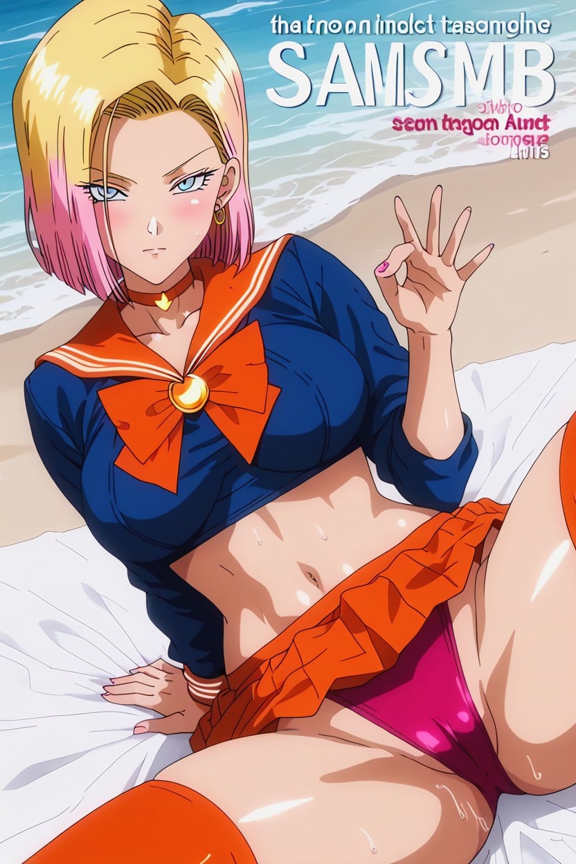 Perfect Anatomy, Beach Sheets, Beach Umbrellas Hentai AI Porn