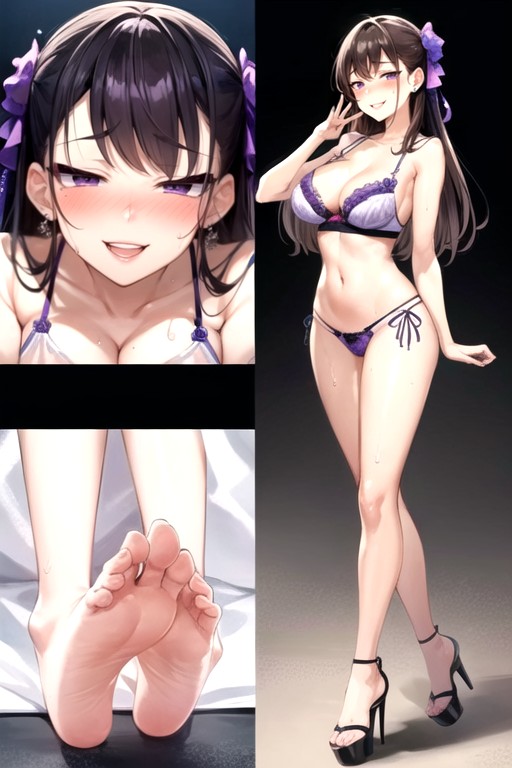 Multiple Scenes, Semi-realistic Proportions, Model Hentai AI Porn