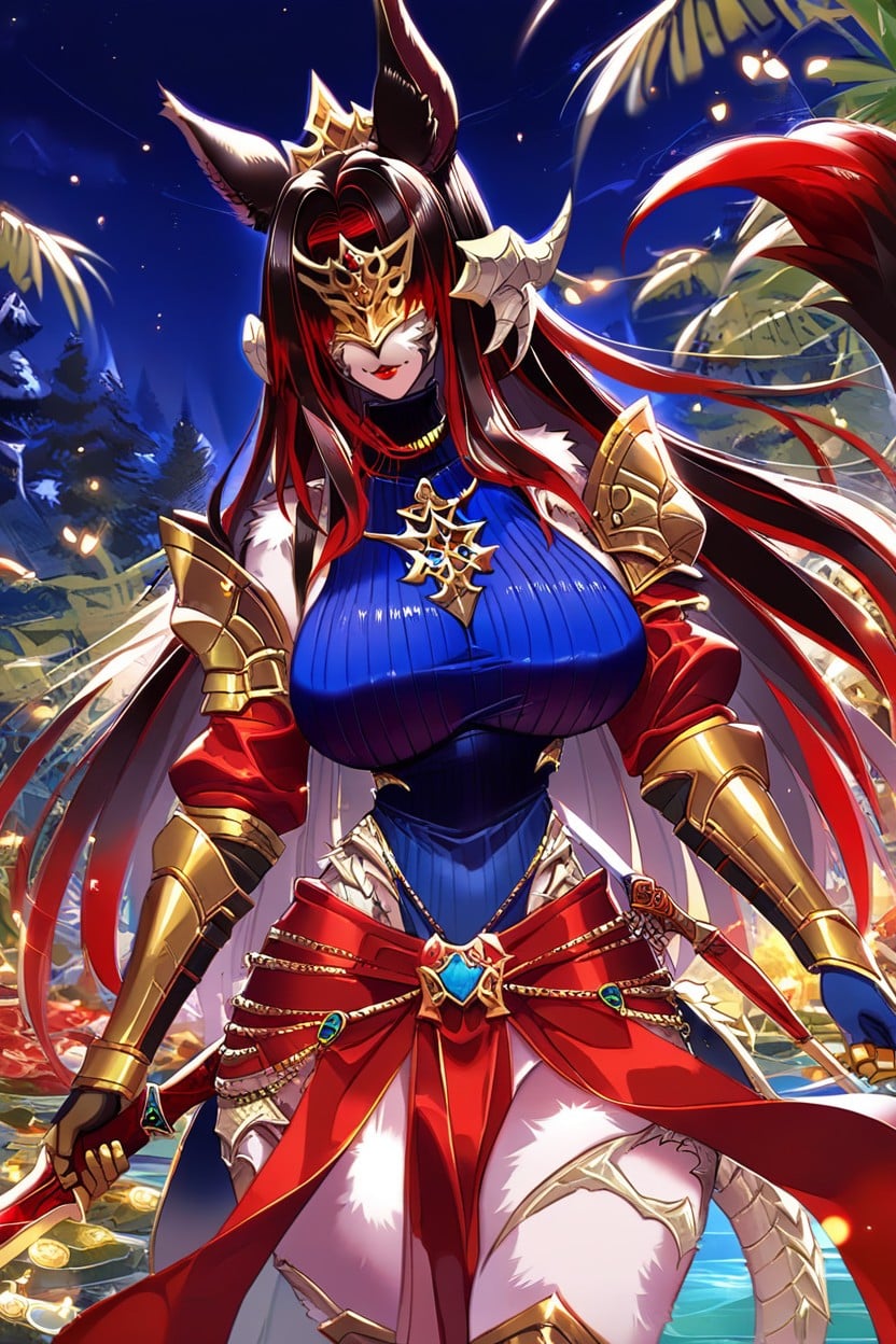 25+, Gold Grieves, Wearing Urbosa Clothes Furry AI Porn