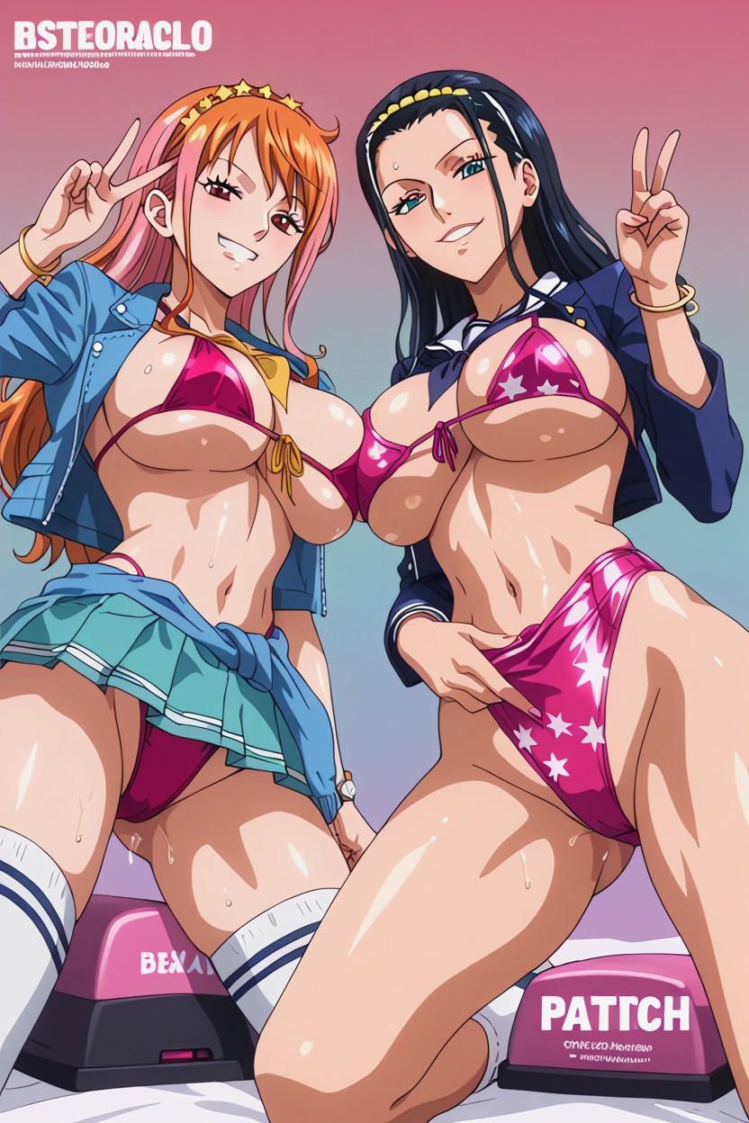 Horny, Perfect Figure, Large Hentai AI Porn